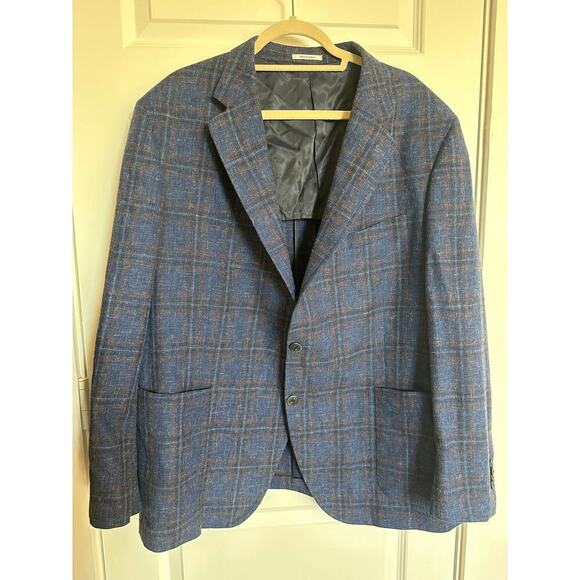 Peter Millar Plaid Two button Sport Coat - Picture 2 of 10